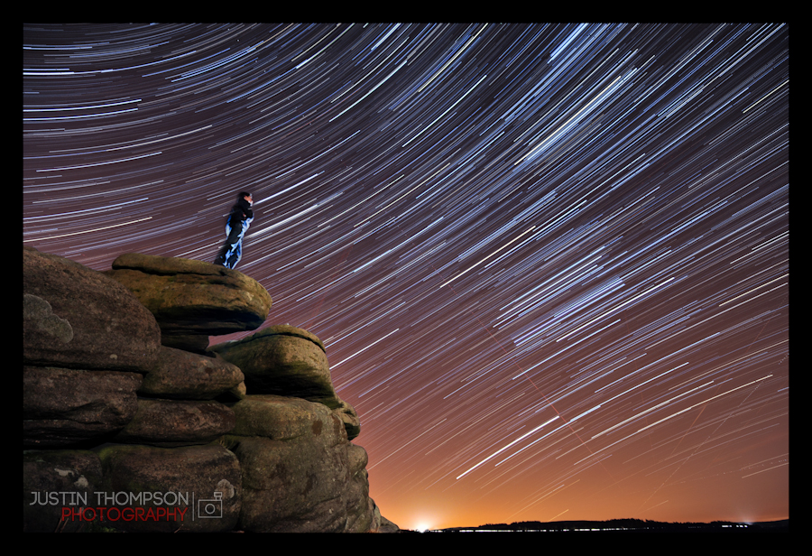 Star Trails over the Peak District